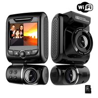 Dual Dash Cam for Cars - Front and Rear 1080P FHD Car DVR Dash Camera Recorder with WiFi ,150° Wide Angle, Super Night Vision, G-sensor WDR, Loop Recording