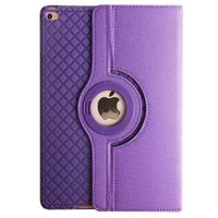 Jennyfly Case for iPad Mini,360 Degree Rotating Protective Cover,TPU Leather Protective Stand Case Full Body Protective with Card Slot for 7.9 inch iPad Mini1/2/3 -Purple