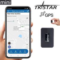TKSTAR Mini Car GPS Tracker, Anti-Thieft Alarm GPS Tracker for Vehicles/Motocycle/Kids/Elderly Anti-Lost Tracking Device for Cars TK913