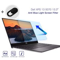 Dell XPS 13 9370 Screen Protector, Anti Blue Light Anti Glare Eye Protection Blue Light Blocking Screen Protector Kit with Webcam Cover for Dell XPS 13 9370 13.3"
