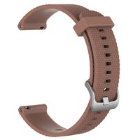 ZSZCXD Band for Garmin Vivoactive 3/Vivomove HR, Silicone Replacement WatchBand Strap Band Wristband for Garmin Vivoactive 3 and Garmin Vivomove HR (Brown, Large)