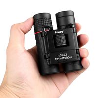 10x22 Compact Binocular Mini Pocket Foldable Night Vision Water Resistant Telescope Child Gift for Hunting Birding Traveling Sightseeing Concert Match