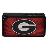 AudioSpice NCAA Georgia Bulldogs BX-100 Bluetooth Speaker, Black