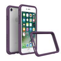 RhinoShield Ultra Protective Bumper Case [ iPhone 8/7 ] CrashGuard, Military Grade Drop Protection for Full Impact, Slim, Scratch Resistant, Purple