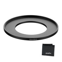 UltraPro Step-Up Adapter Ring 52mm Lens to 82mm Filter Size