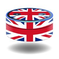 MightySkins Skin Compatible with Amazon Echo Dot (1st Generation) wrap Cover Sticker Skins British Pride