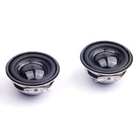 Cylewet 2Pcs Diameter 4cm 4ohm 3W Loudspeaker Audio Speaker Stereo Woofer for Arduino (Pack of 2) CYT1026