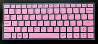 BingoBuy US Layout Keyboard Protector Skin Cover for 11.6'' Lenovo Yoga 710 11'', 710-11 inch, Yoga 900S-12ISK, Flex 4 11-inch, with BingoBuy Card Case for Credit, Bank, ID Card (Pink)