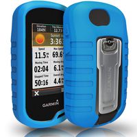 TUSITA Case for Garmin Oregon 600 600t 650 650t 700 750 750t - Silicone Protective Cover - Handheld GPS Accessories (Blue)
