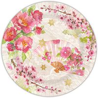 Punch Studio 45962 937531 Chinoiserie Garden, Dessert Plate, One Size, Multicolor
