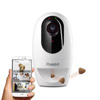 Pawbo Life Pet Camera: WiFi HD Video with 2-Way Audio, Treat Dispenser and Laser Game, Designed for Dogs and Cats