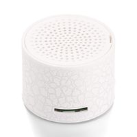 Queind Mini Portable LED Speakers Wireless Hands Free Speaker with TF Portable Bluetooth Speakers
