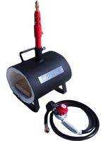 Hell's Forge Portable Propane Forge Single Burner Knife and Tool Making Farrier Forge MADE IN THE USA