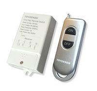 Wireless Switch 400ft Long Range Wide Voltage 85~265V Large Load Remote Control for Lights Pumps Water Heaters (1 Remote)