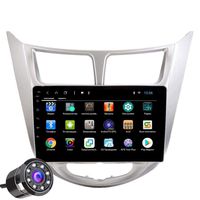 9" Android 8.1 Car DVD GPS Navigation Radio Player for Hyundai Accent Verna Solaris 2011-2016