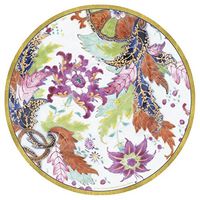Paper Plates Dessert Plates Salad Plates Party Supplies Tobacco Leaf 8" Pk 16