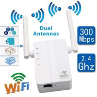 GoodKE 300Mbps WiFi Range Extender Wireless Repeater Internet Booster Router Routers