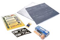 20sqft (12"x12" Sheets) GTMat Onyx Platinum REAL BUTYL Car Heat Sound Noise Insulation Kit Automotive Deadener Material with Dynamat Roller