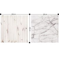HUAYI 2x2ft Grey Marble Canvas Photo Backdrops Vinyl Photography Background Photo Studio Props Wood Backdrop LW-045
