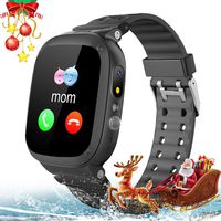 Kids Waterproof GPS Smart Watch Phone Girls Boys Toddler with HD Two-Way Call SOS 1.44" Touch Screen Camera Voice Chat Game Alarm Clock Gizmo Wrist Watch Students Learning Toy Christmas Birthday Gifts
