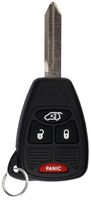KeylessOption Keyless Entry Remote Control Uncut Car Key Fob Replacement for OHT692427AA KOBDT04A