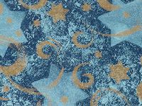 Holiday Classic - Gold Star Hanukkah 24"x833' Gift Wrap Full Ream Roll (1 roll) - Wraps -E4730F24