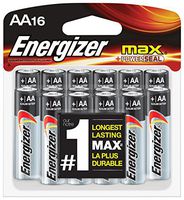 Energizer AA Batteries, Max Alkaline (16 Count)