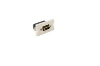 Leviton 41290-HDI 1 Unit High Multimedia Outlet System HDMI Feedthrough, Ivory