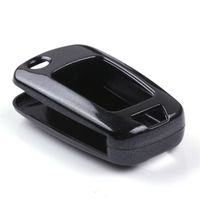 Ezzy Auto Black Flip Paint Metallic Remote Key Fob Case Shell Cover Key Fob Skin Cover Car Key Bags Key Chains for 2010-2013 Chevrolet Buick LaCrosse