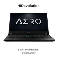 HIDevolution Gigabyte AERO 15 OLED SA-7US5130SH 15.6" UHD AMOLED | 2.6GHz i7-9750H, GTX 1660Ti, 16GB 2666MHz RAM, PCIe 1TB SSD | Authorized Performance Upgrades & Warranty