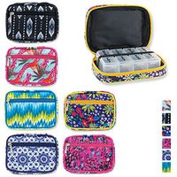 1 Portable Fashion Pill Box Case Smart Vitamin Weekly Medicine Travel Holder New