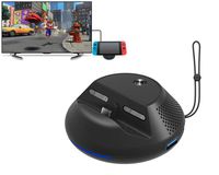 Portable TV Dock, HDMI Adapter for Nintendo Switch - ElecGear Replacement TV Connector, Travel Charging Docking Station, 1080P HDMI Converter, USB C Charger Stand