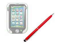 DURAGADGET Two in One Ball Point Pen with Stylus End (Red) - Suitable for Leapfrog LeapPad Ultra