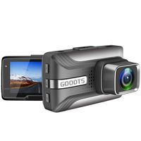 GOODTS Dash Cam 1080P FHD Car Camera Recorder 2.45 Inch LCD Screen 170°Wide Angle, Dash Camera for Cars with G-Sensor Loop Recording WDR Motion Detection Night Vision.