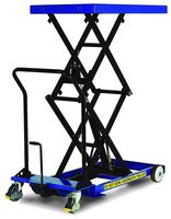 Pake Handling Tools Double Scissor Lift Table - Functional Light Work Bench Table- 660 lbs Capacity 33 X 23" Platform Size