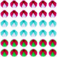36 Pieces Pet Hair Remover Pet Washing Balls Plastic Hair Dryer Ball for Laundry Washing Machine Supplies, 3 Colors