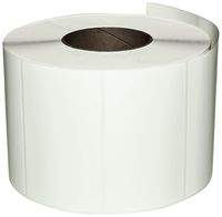 Compulabel Thermal Transfer Shipping Labels, 5 inch x 3 inch, White, Permanent Adhesive, 1975 Per Roll, 4 Rolls
