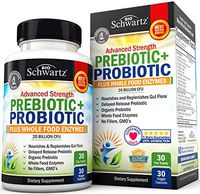Prebiotic + Probiotic Plus Whole Food Enzymes Supplement for Men & Women. 20 Billion CFU-Whole Health Nutrition & Complete Digestive Support with Lactobacillus Acidophilus - 30 Capsules