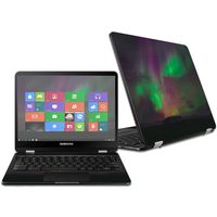 MightySkins Skin Compatible with Samsung Chromebook Pro 12.3" - Aurora Borealis | Protective, Durable, and Unique Vinyl Decal wrap Cover | Easy to Apply, Remove, and Change Styles | Made in The USA