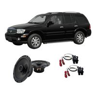 Compatible with Buick Rainier 2004-2007 Front Door Factory Replacement Harmony HA-R65 Speakers New