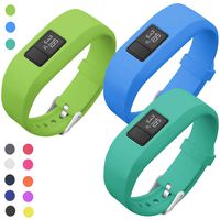 SKYLET Compatible with Vivofit 3 Vivofit JR Vivofit JR.2 Bands Soft Silicone Replacement Bands Applicable for Vivofit 3/JR/JR.2