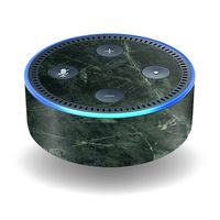 MightySkins Skin Compatible with Amazon Echo Dot (2nd Gen) - Green Marble | Protective, Durable, and Unique Vinyl Decal wrap Cover | Easy to Apply, Remove, and Change Styles | Made in The USA