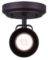 CANARM ICW622A01ORB10 LTD Polo 1 Light Ceiling/Wall, Oil Rubbed Bronze with Adjustable Head