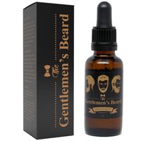 The Gentlemen's Premium Beard Oil - Conditioner Softener - All Natural Fragrance Free - Softens, Strengthens and Promotes Beard & Mustache Growth - Leave In Conditioner Moisturizes Skin
