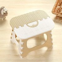Voberry Plastic Folding Step Stool with Handle of Kids or Adults Stepping Stool for Kitchen,Bathroom,Bedroom