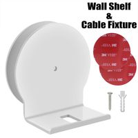 Hidden Cord Storage Outlet Shelf for TV/Computer/Home Entertainment,High Acrylic Material A Space-Saving Fixtures Solution For Cord Management