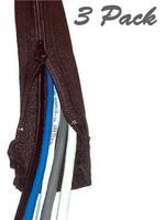 Electriduct 2" Zipper Sleeve Braided Wrap - 3 Feet - Black (Pack of 3)