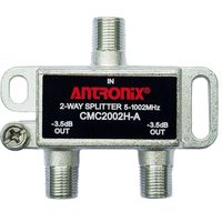 Antronix CMC2002H-A 2-Way Horizontal Splitter -3.5dB 5-1002 MHz High Performance for Coax Cable TV & Internet
