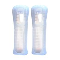AreMe 2X Silicone Skin Case Cover for Nintendo Wii Remote Controller