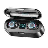 HOTUEEN Bluetooth 5.0 Wireless Earbuds with Wireless Charging Case, HiFi Headset Stereo in-Ear Earphone Built-in Mic Headset